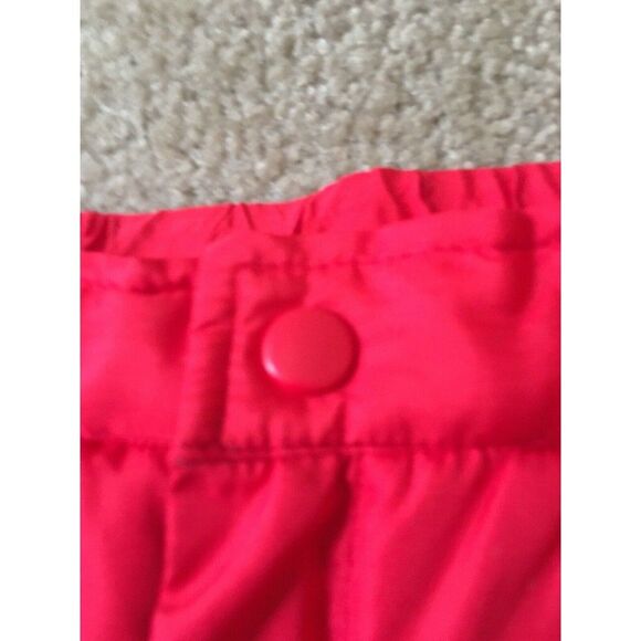 Carter's Just One You Unisex Kids Snow Ski Pants Size 7 Red - Picture 5 of 10